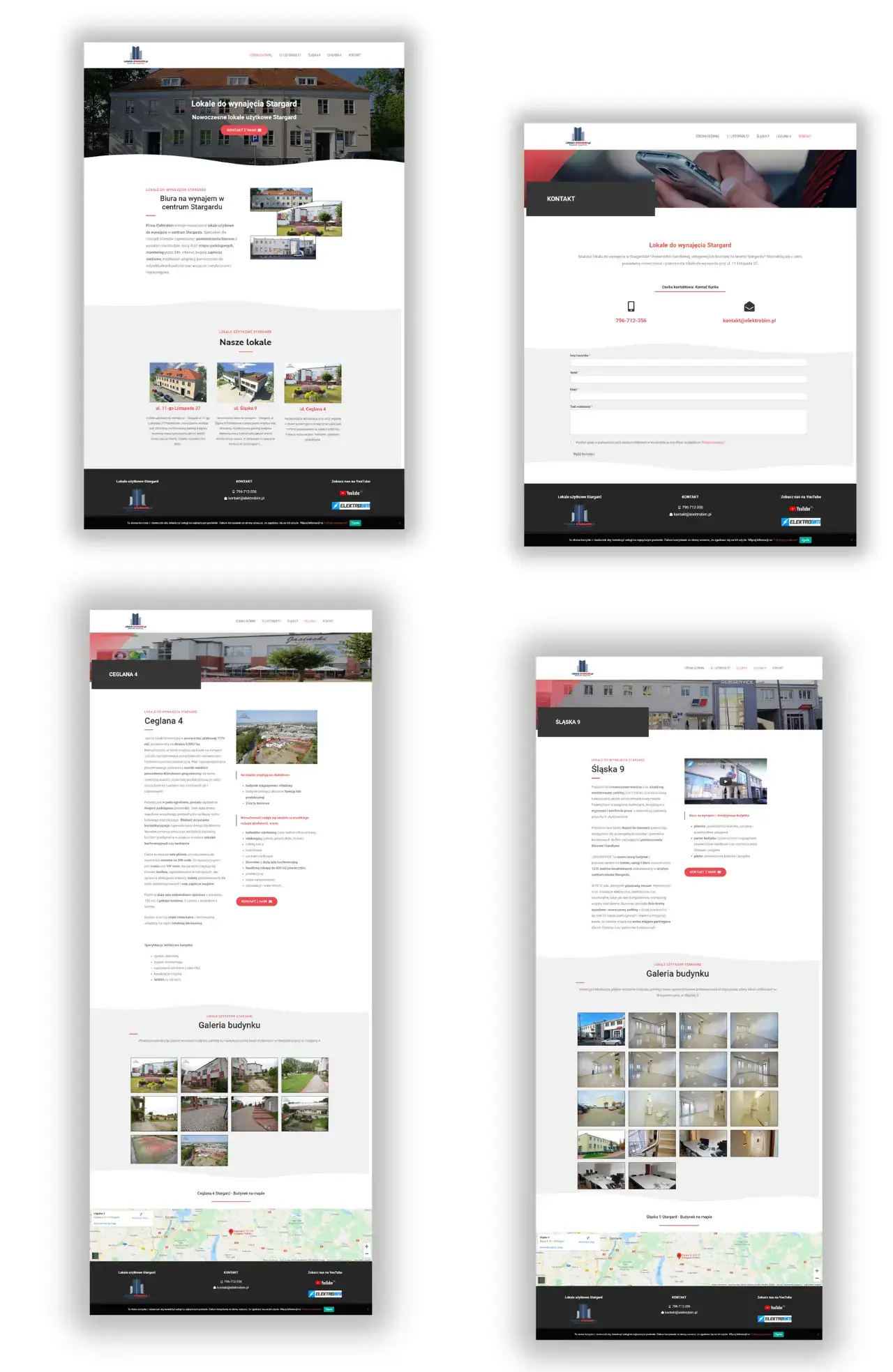 Lokale stargard - projekt arek-strony.pl