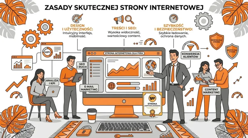 Zasady i elementy skutecznej strony internetowej dla firmy – projektowanie i tworzenie stron WWW Jelenia Góra.