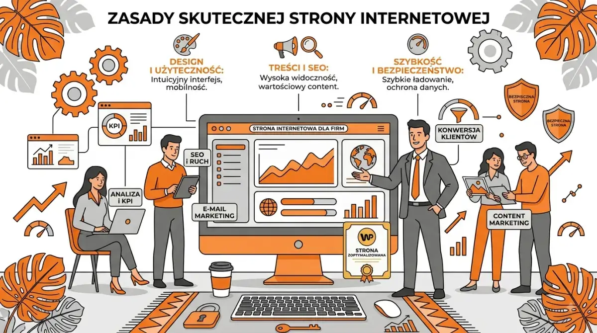 Zasady i elementy skutecznej strony internetowej dla firmy – projektowanie i tworzenie stron WWW Jelenia Góra.